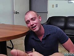 Straight Muscular Cowboy Drops Pants for Gay Nude Action