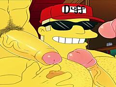 oh yeah duffman gay simpsons cartoon animation hentai yaoi