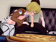 Eren and Armin explore intimate yaoi bonds in Shingeki no Kyojin
