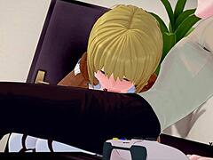 Eren and Armin explore intimate yaoi bonds in Shingeki no Kyojin