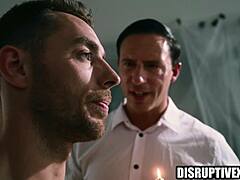 Sadistic Artist Dominates Fucks Hot Jock Ass Hard