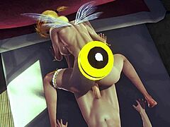 Final Fantasy Yaoi: Honey Bee Cloud's Footjob Anal Fuck!