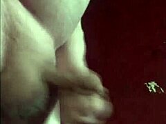 Bisexual Dude Blasts Huge Cumshot After Endless Shelf Handjob!