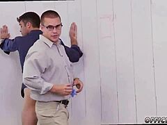 classroom twink gets well used in group sex tube