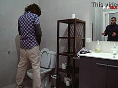 Slim Ass Wrecked Doggy In Bathroom!