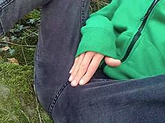 jon arteen 18+ gay twinks soft strokes risky outdoor uncut foreskin small 18+ penis caught or not