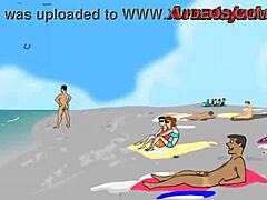 Porno gay dem desenho na praia