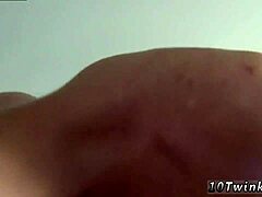 teen gay twinks cum shot movie a cum load all over his smooth taint