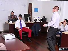 fun boys give blowjob for lances big birthday surprise