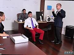 fun boys give blowjob for lances big birthday surprise