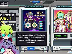 banging femboy robots fembot vending machine porn game letsplay