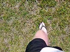 oops had a public accident outdoors