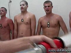 naked army men shower and fuck