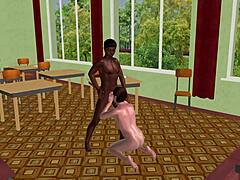 Animated 3d Gay Porn White Man Sucking Black