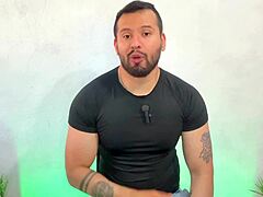 well endowed colombian guard impregnates his buddy in the work office sexual story