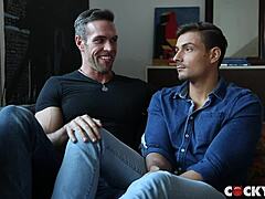 Watch that twink take a huge bareback cock now
