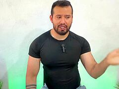 well endowed colombian guard impregnates his buddy in the work office sexual story