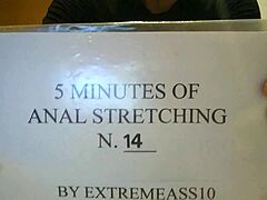 five minutes of intense ass stretching training