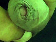 Small cock really hard for masturbating