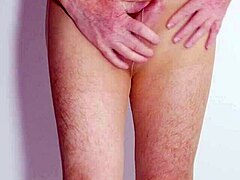 Masturbating And Stripping Off Tan Pantyhose Tights Slowly
