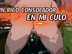 spaidersexy usa un consolador rico en su culo 😈
