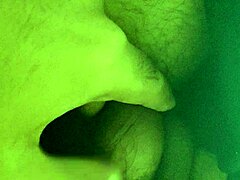 Solo guy strokes his dried cock in amateur session