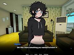 my femboy roomate gay hentai game ep 7 caught masturbating by my roomie in the shower