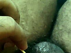 gay masturbating without touching cock with some oil