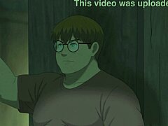 douglas took erick to the hidden bathroom for some yaoi hentai fun in retreat 6