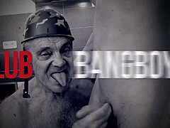 five twinks gangbang one old ass in wild clubbangboys action