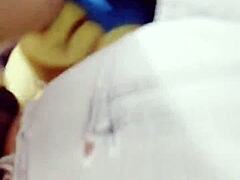 我们硬肏到全身都是精液，太他妈性感！