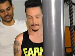 Personal trainer Safado devours his client right in the gym chaos
