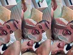 Utelias kundi himoitsee spermaa suuhunsa