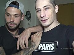 Эй, хочешь посмотреть, как Санро получает без презерватива от Кевина Дэвида?