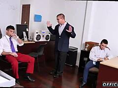 Varm gay uten kondom tegneserie-sex med Lances store bursdagsfest