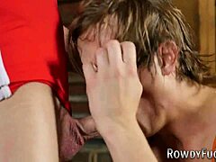 Gay Worstelaars Kont Hard Geneukt