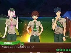 เพื่อนยาโออีรัสเซียเดินทางลึกเข้าไปในป่าป่าเพื่อผจญภัย