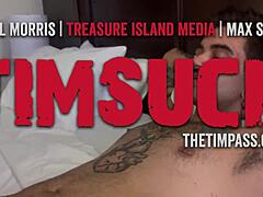 دايس يستمتع بدانتي بمص حلق عميق