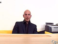 Immodest homosexual hunks engage in rough pov action