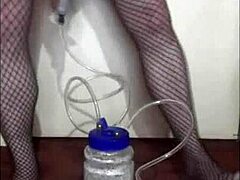 迷上我的便携牛奶挤奶器！