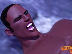 بطل فريق السدومية، عايز تشوف زبي الأسود يدخل عميق في مؤخرتي؟