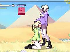 Макс эльф громко стонет в грубом хентай действии!