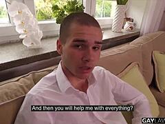 Hej, gejevski urad se je spremenil v divjega s Steven Gowler barebackom! 💦