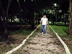 Yuri Gaúcho - Gulosa Strikes Again with Amateur Outdoor Sucking and Big Cock!