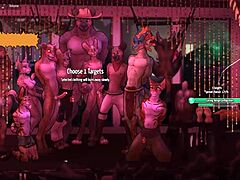 Spellbound furry hentai-spel ep 1 med strippad bukkake-orgie