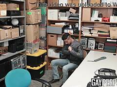 handsome gay caught stealin’, forced to suck n fuck big black cock hard