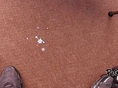 肮脏的内射动作，和猪仔变态一起