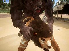 i swear, minotaur banged lion ‘til he came... wild!