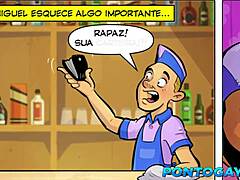 ¡Virgen autoestopista obligada a tomar la enorme polla del camionero!