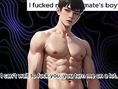 我吸了室友直男男友的鸡巴，在狂野同志故事时刻